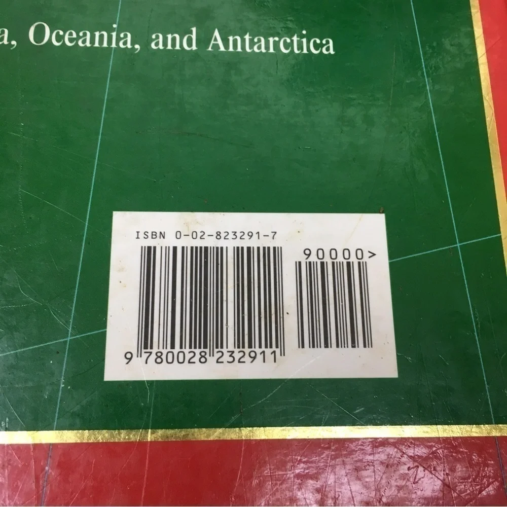 VINTAGE 1998 Geography Book The World and Its People National Geographic Society